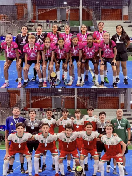 Toledo conquista títulos no masculino e feminino no Circuito Oeste de Futsal