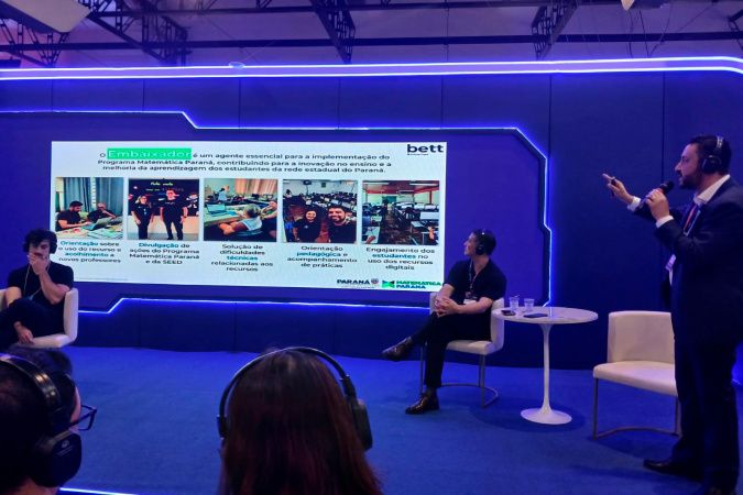 Paraná apresenta inovações no ensino da Matemática em evento de tecnologia para a educação