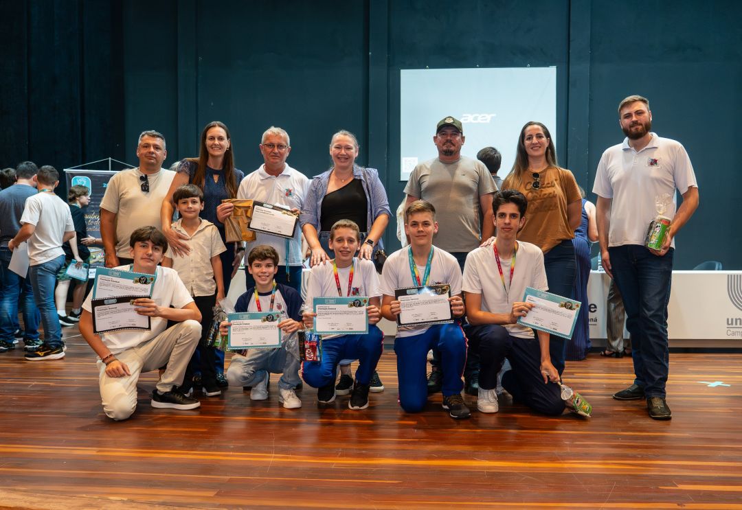 Estudantes do NRE Toledo conquistam 98 medalhas na Olimpíada Brasileira de Matemática