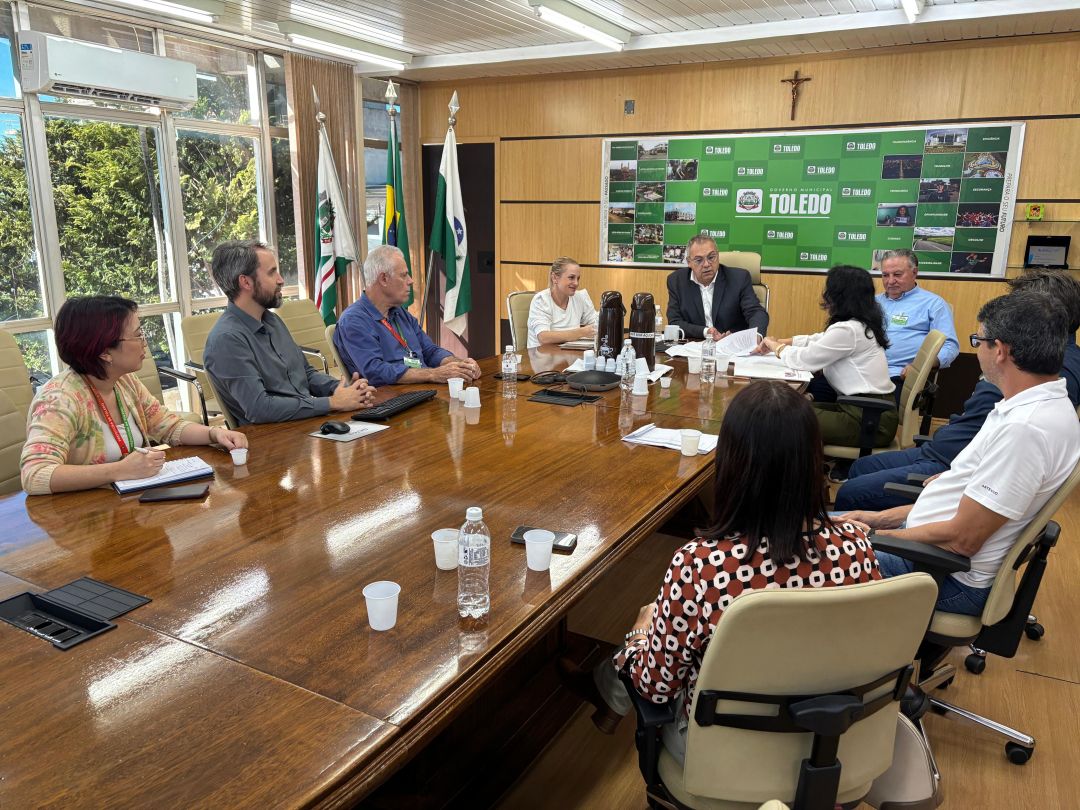 Unioeste e Prefeitura de Toledo se reúnem para alinhar ações conjuntas