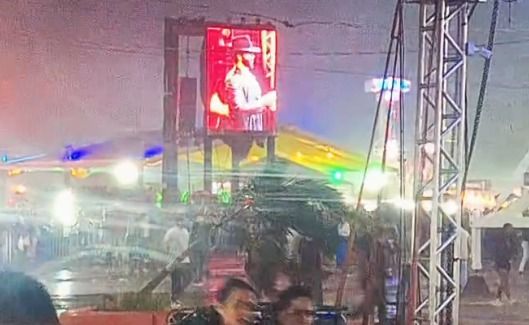 Temporal encerra show de Gusttavo Lima no Fespop em Santa Terezinha de Itaipu