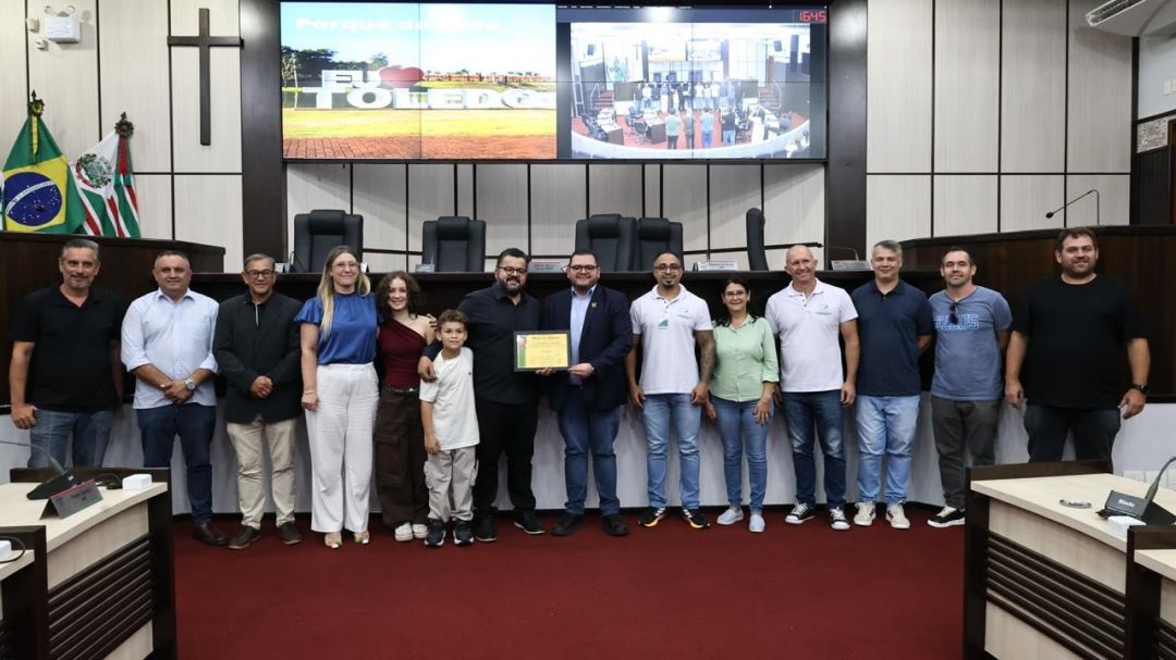 Câmara de Toledo homenageia Doutor Elias Pereira da Silva Junior, médico da Hoesp - Hospital Bom Jesus