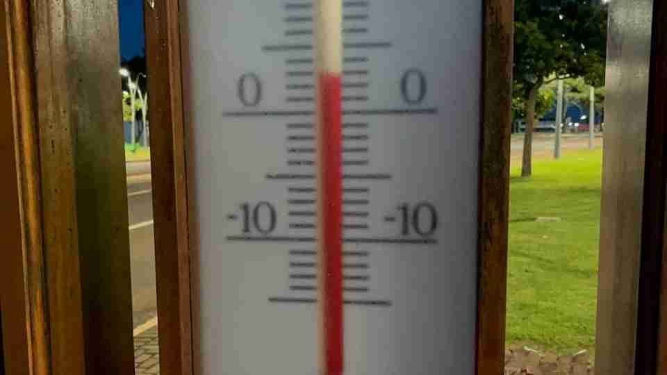Veja quais cidades tiveram a menor temperatura no Paraná neste domingo (10)