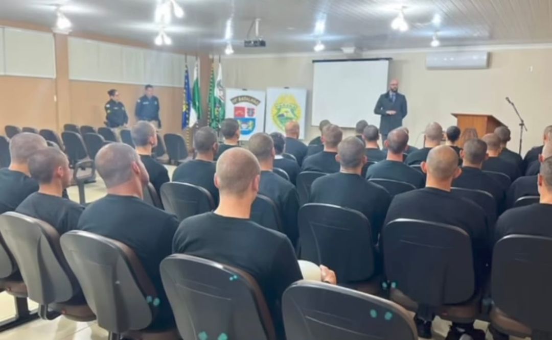 19º BPM realiza aula inaugural do Curso de Formação de Praças 2026/2027 em Toledo