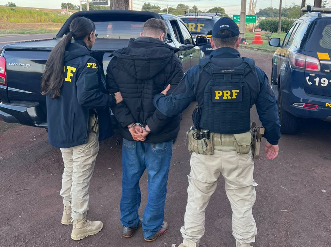 Caminhonete furtada em Toledo é recuperada pela PRF após perseguição na BR-163