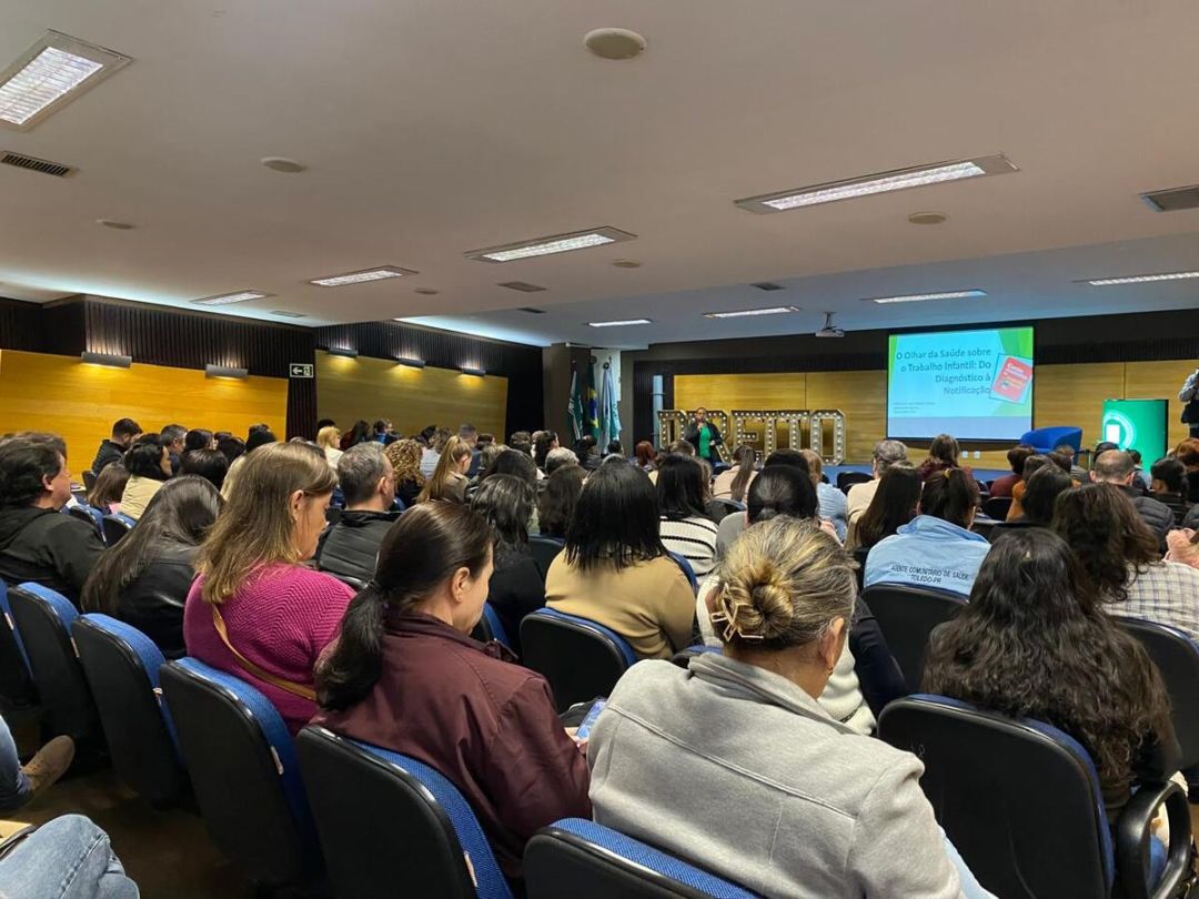 Saúde promove capacitação sobre trabalho infantil para servidores da atenção primária em saúde