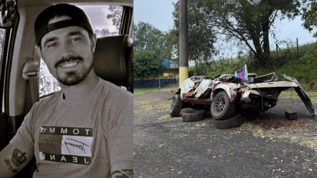 Condutor morre em violento capotamento na BR-277 no oeste