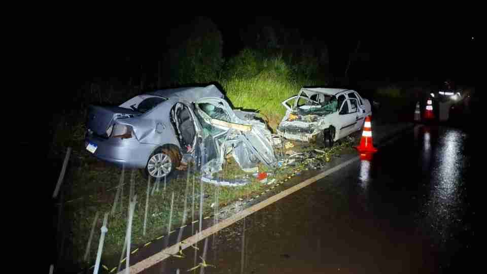 Tragédia na PR-473: grave acidente deixa ao menos três mortos entre Quedas do Iguaçu e Salto Osório