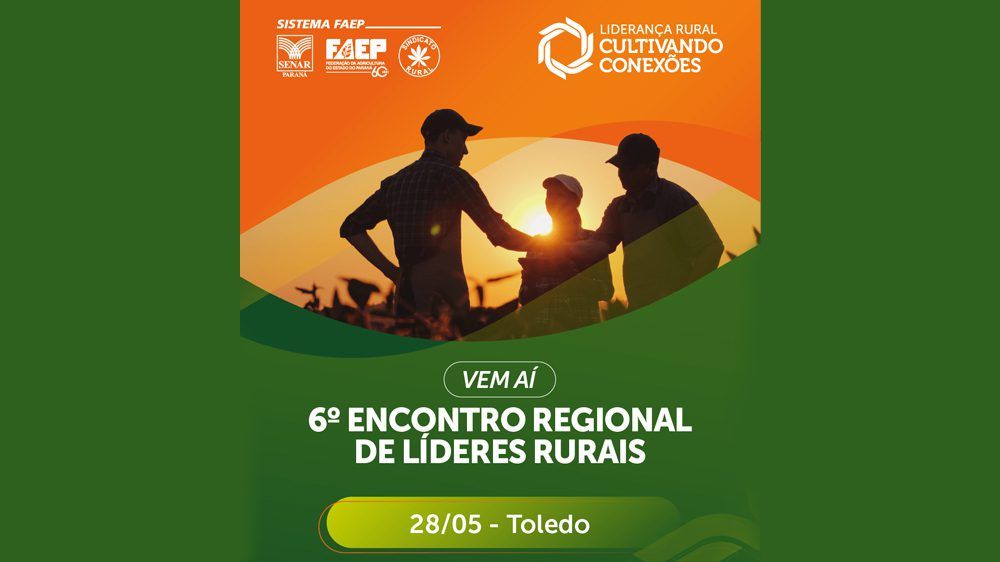 Toledo sedia o Encontro Regional de Líderes Rurais 2026