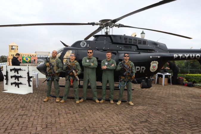 Com 18 aeronaves, forças de segurança do PR têm frota inédita à disposição para qualquer missão