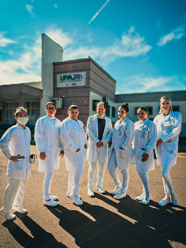 Alunos do Curso Técnico em Enfermagem vivenciam rotina da urgência e emergência na UPA Toledo