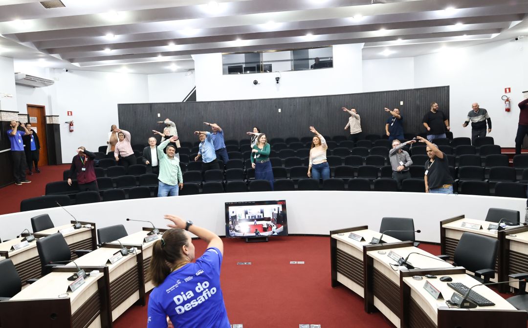 Câmara participa do Dia do Desafio com atividades no Plenário Edílio Ferreira