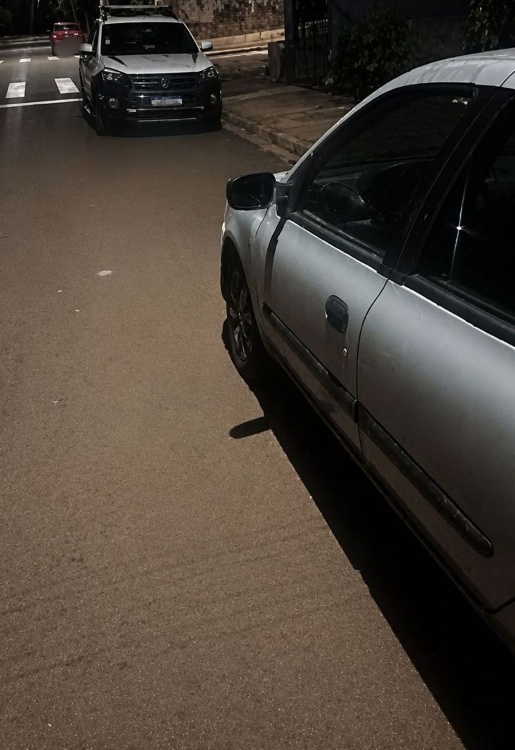 Guarda Municipal recupera carro furtado após pane seca no Jardim São Francisco