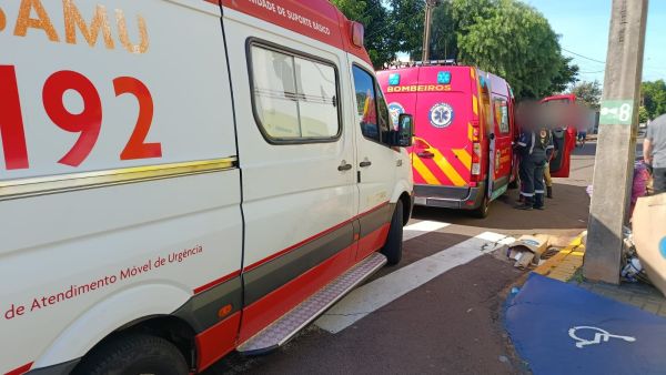 Motociclista é detido após agredir motorista com capacete após colisão na Vila Pioneiro