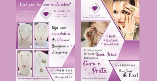 Glamour Semijóias e Acessórios: uma oportunidade de renda extra para moradores de Toledo e região