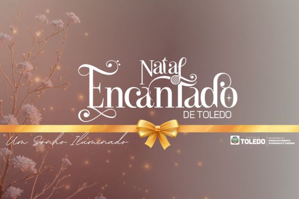Prefeitura de Toledo prorroga inscrições para empresas interessadas em decorar espaços públicos no Natal de 2026