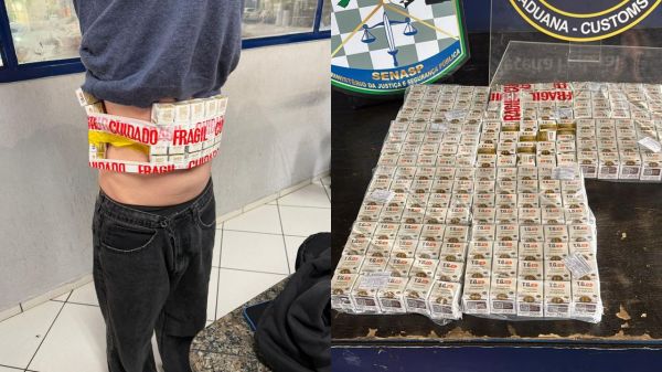 Receita Federal retém 800 ampolas de medicamentos emagrecedores com estudantes de medicina em Foz do Iguaçu