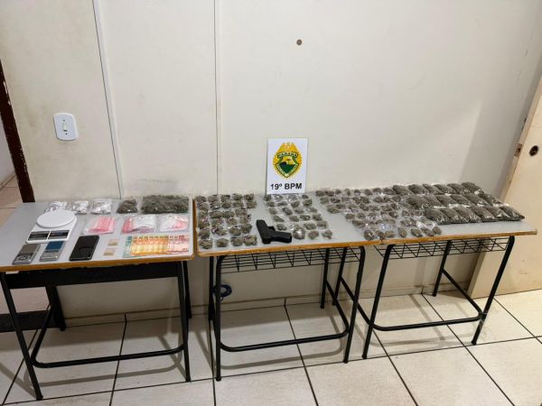 Homem é preso com maconha, haxixe e ecstasy em residência no Jardim Europa