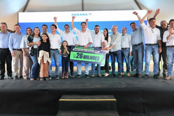 Governo do Estado lança pacote de R$ 19,8 milhões em pavimentação rural para São José das Palmeiras