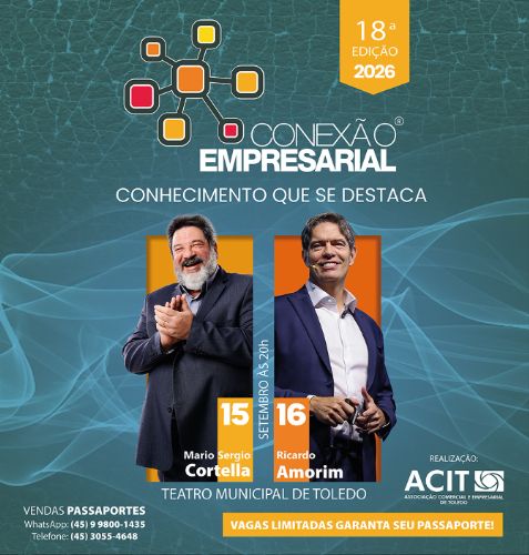 Com Cortella e Ricardo Amorim, Conexão Empresarial já comercializou 70% dos passaportes