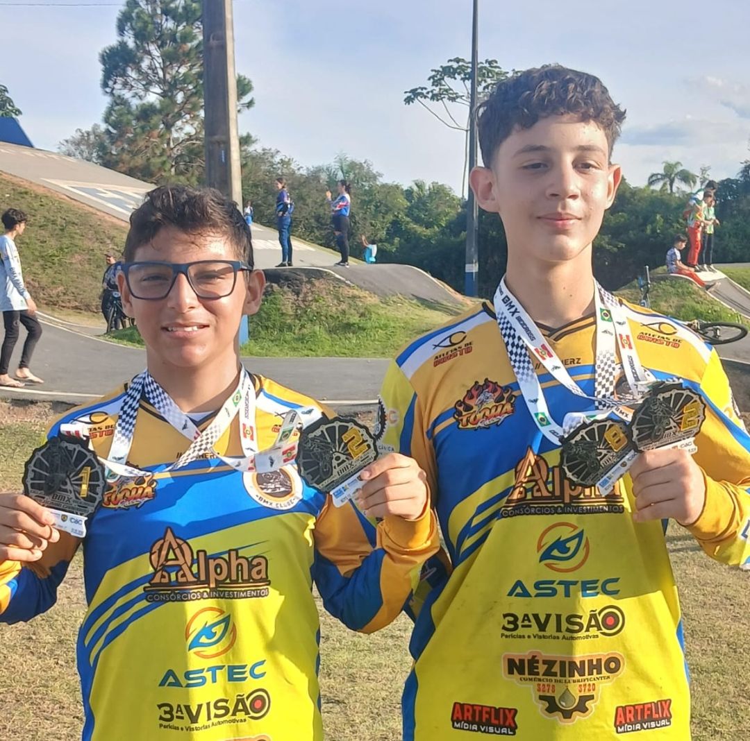 ABAST BMX Clube de Toledo sobe ao pódio em dose dupla no Campeonato Catarinense e na Copa do Brasil