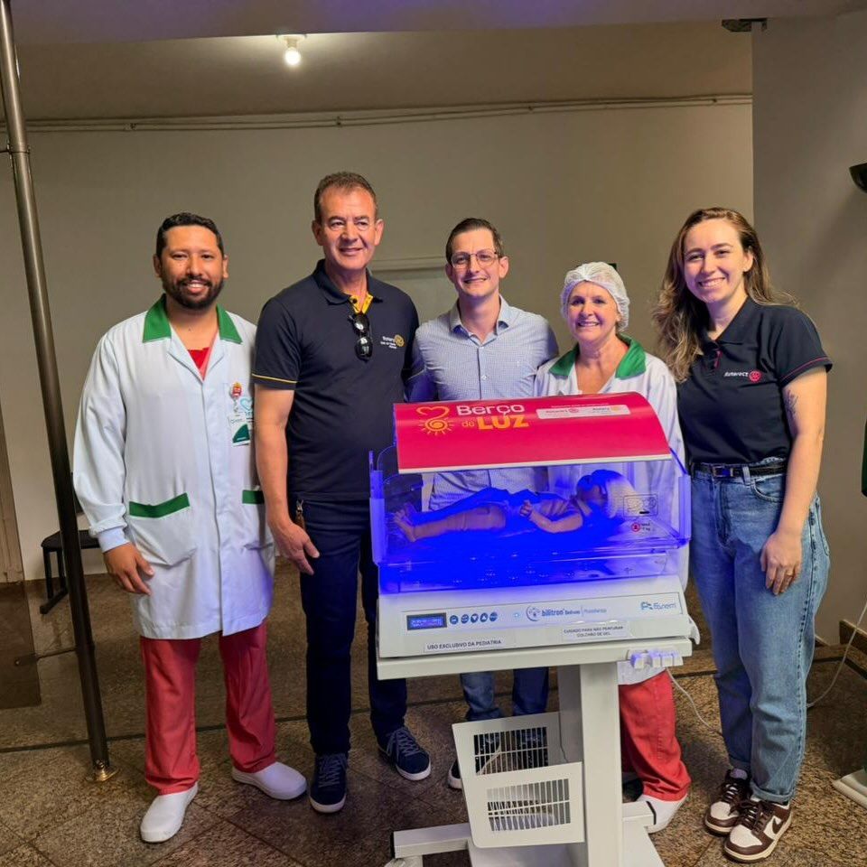 Doação de Berço Bilitron reforça atendimento neonatal na Hoesp - Hospital Bom Jesus