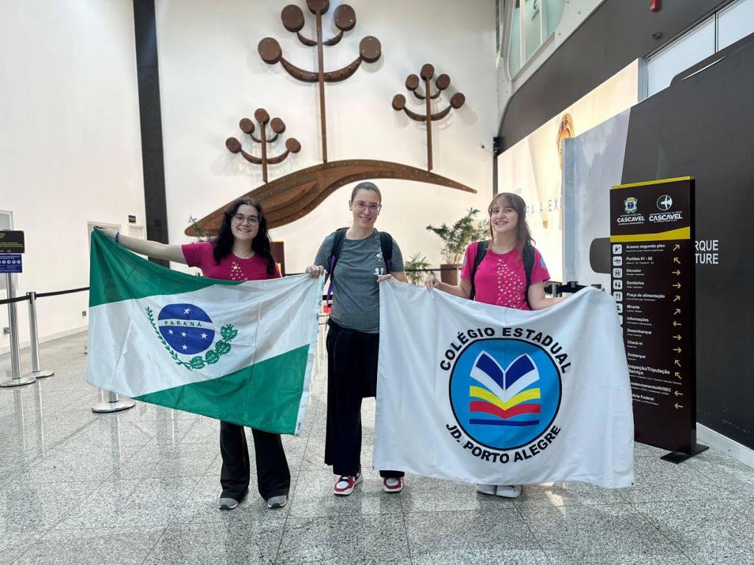 Estudantes de Toledo representam o Brasil em uma das maiores feiras de ciências do mundo