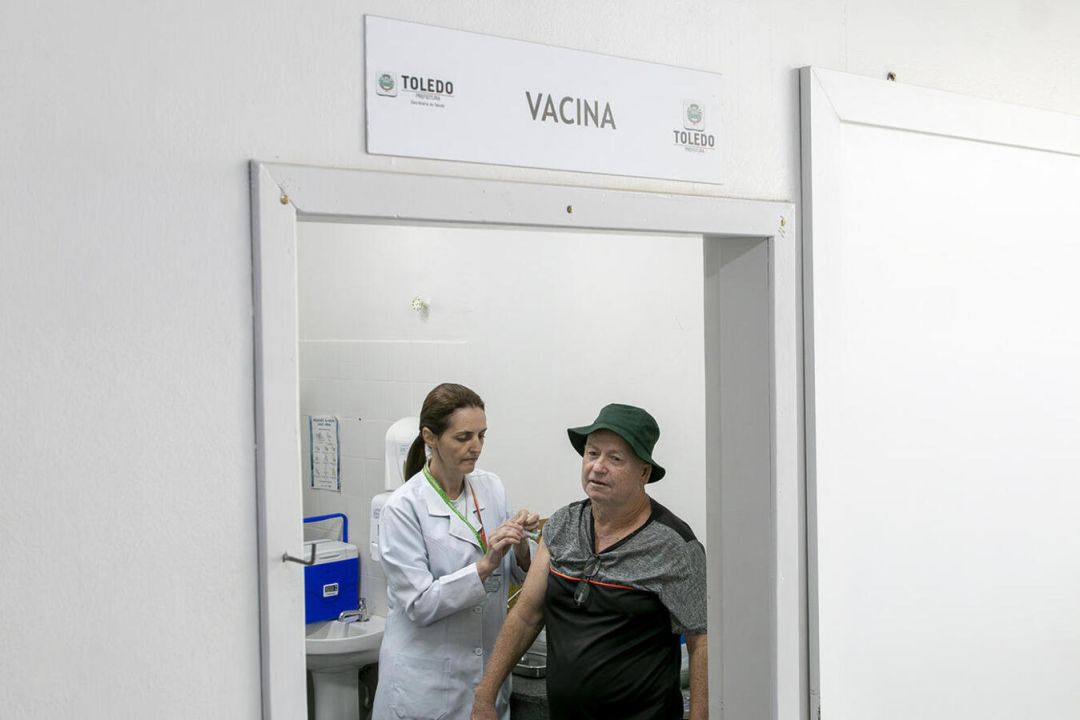 Toledo reforça vacinação após aumento de casos de doenças respiratórias no Paraná