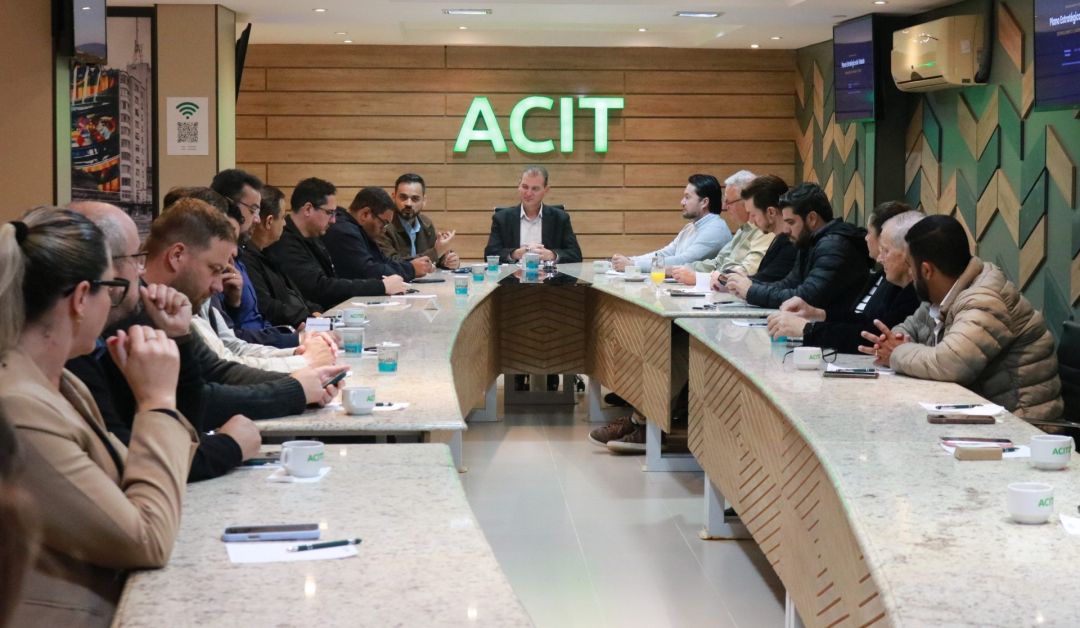 Planejamento da Secretaria de Desenvolvimento Econômico de Toledo é apresentado à Diretoria Executiva da ACIT