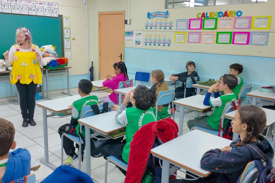 Contação de histórias lançam “Sementes da Inclusão” em escolas de Toledo