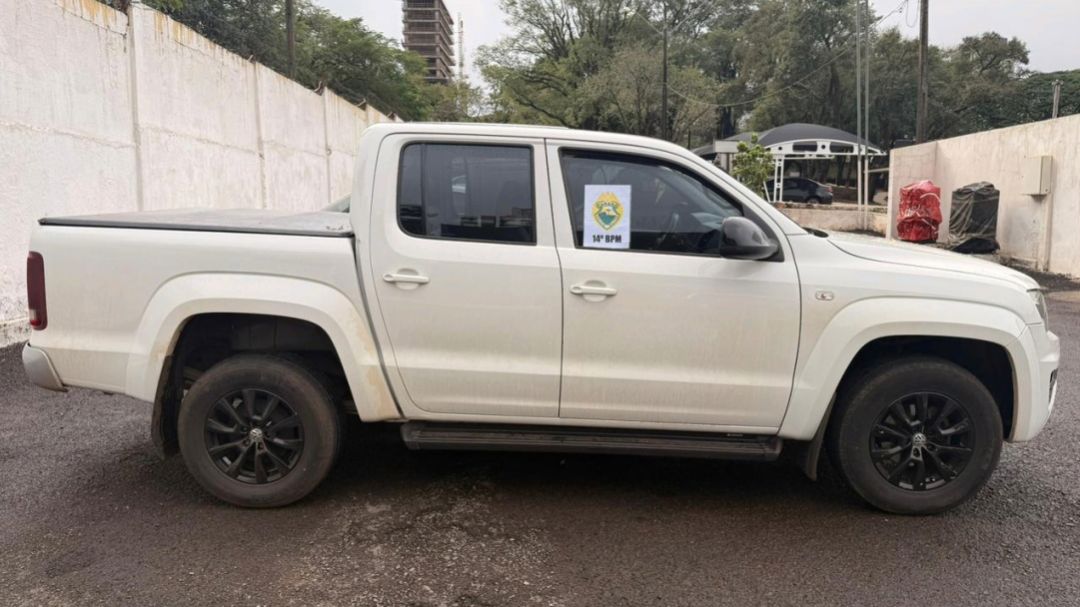 Veículo furtado em Cascavel é recuperado e suspeito é preso em Foz do Iguaçu