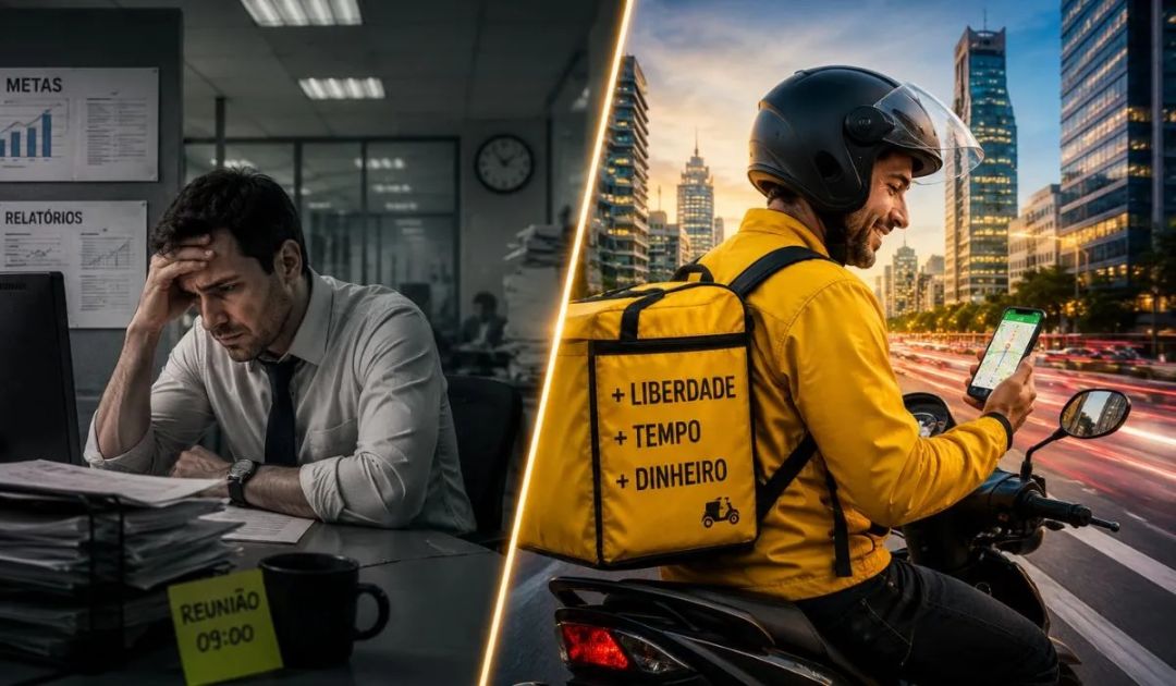 Fim da CLT? Por que profissionais do Paraná estão migrando para o MEI entregador