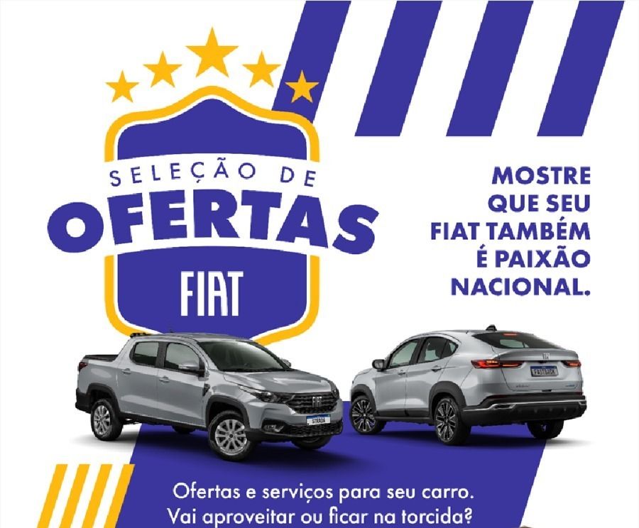 Fipal Fiat lança campanha especial de pós-vendas com ofertas para cuidar do seu carro
