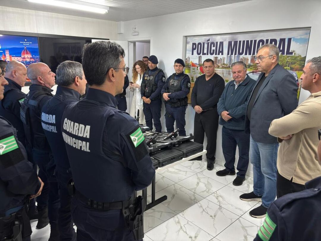 Prefeitura entrega novos armamentos e reforça atuação da Guarda Municipal de Toledo