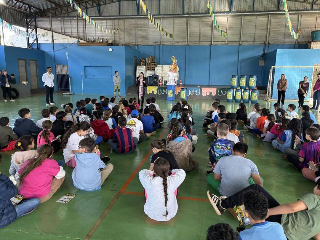 Projeto Recicla Óleo é lançado na Escola São Francisco de Assis