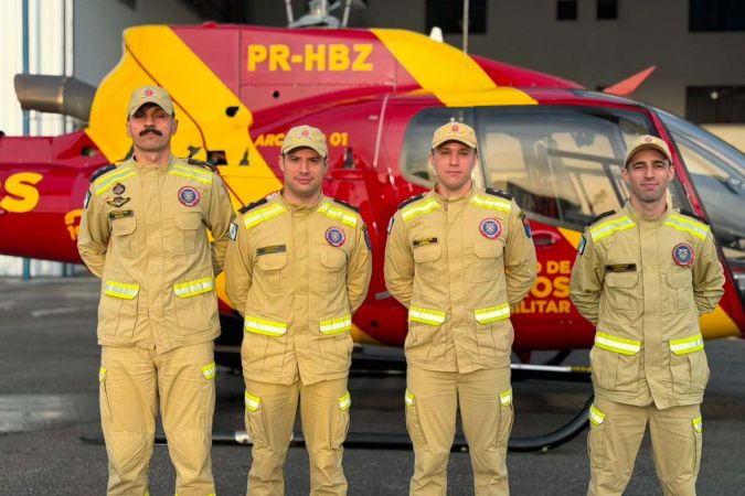 Bombeiros do Paraná consolidam atuação aérea com formação de novos pilotos