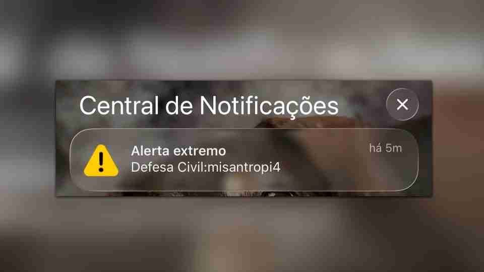 Alerta falso com termo incomum assusta moradores e expõe invasão ao sistema da Defesa Civil