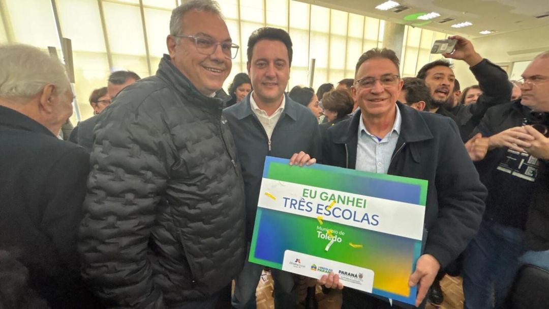 Programa do Governo do Estado garante três novos colégios estaduais para Toledo