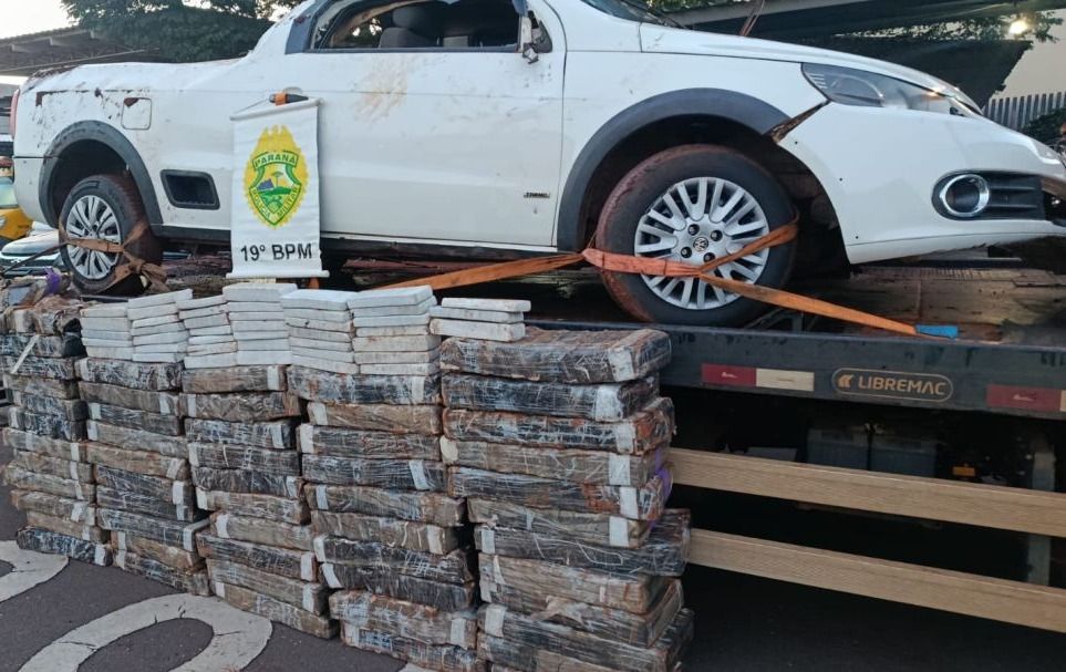 Suspeito de transportar mais de 600 kg de maconha é preso no Vila Pioneiro