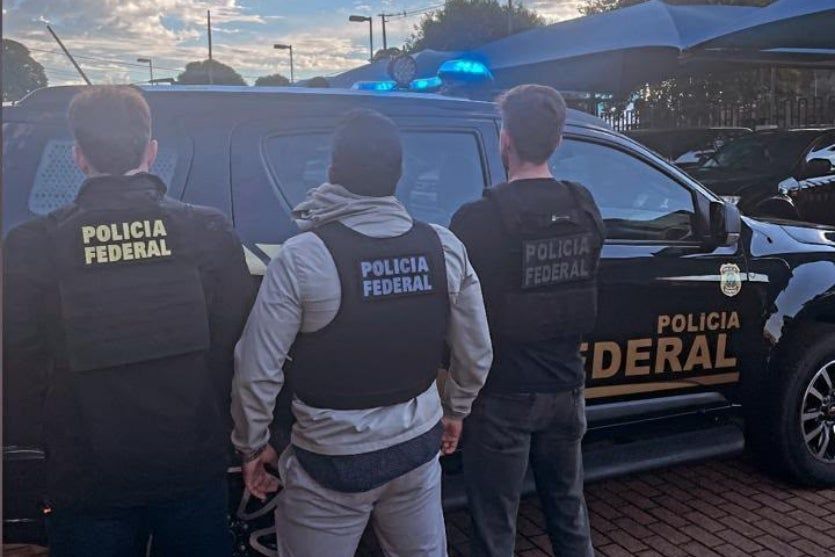 PF prende foragido internacional procurado por homicídios em Guaíra