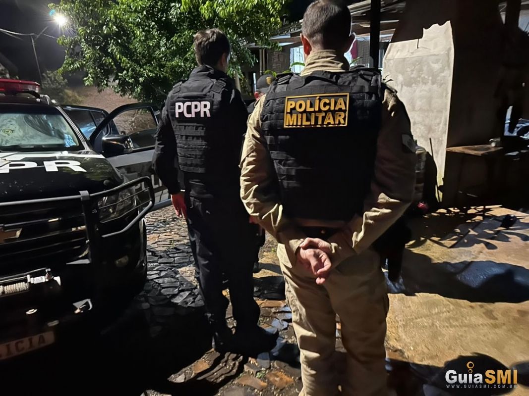Polícia Civil cumpre 30 mandados contra organização criminosa ligada ao tráfico no Oeste e Sudoeste do Paraná