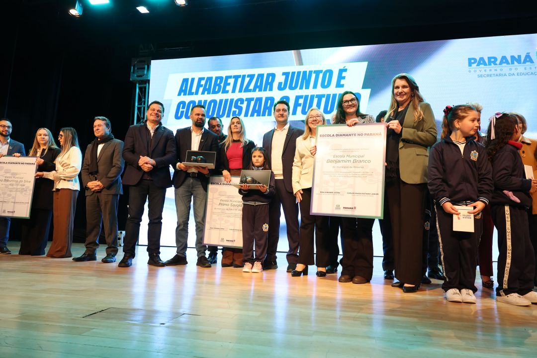 Toledo tem 18 escolas municipais premiadas pelo Governo do Paraná por destaque na alfabetização