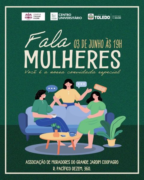 Programa “Fala Mulheres” chega ao Jardim Coopagro com orientação jurídica gratuita e espaço de acolhimento nesta quarta-feira (3)