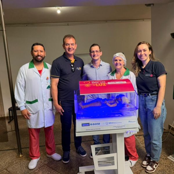 Doação de Berço Bilitron reforça atendimento neonatal na Hoesp - Hospital Bom Jesus