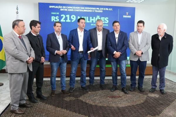 Toledo é o município que mais receberá recursos em pacote de R$ 889 milhões do Governo do Estado