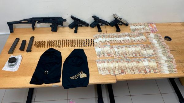 Cinco pessoas são presas com armas, munições e drogas em operação integrada na fronteira