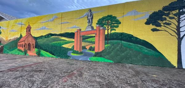 Iniciativa da Itaipu leva oficinas de grafite a mais de 140 municípios; artista de Toledo integra ação