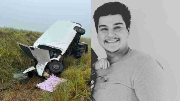 Cascavelense de 25 anos morre em grave acidente em rodovia no Rio Grande do Sul