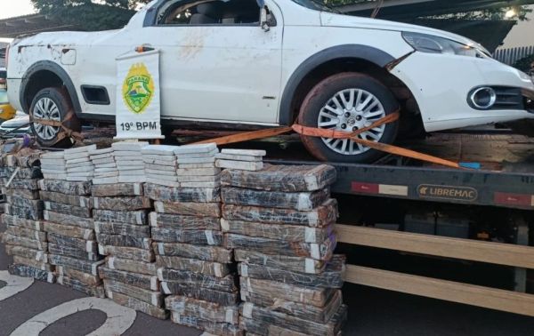 Suspeito de transportar mais de 600 kg de maconha é preso no Vila Pioneiro
