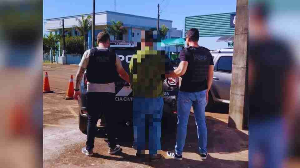 Homem é preso após confessar tentativa de feminicídio em Santa Tereza do Oeste